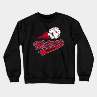 Meteors Baseball Logo Crewneck Sweatshirt